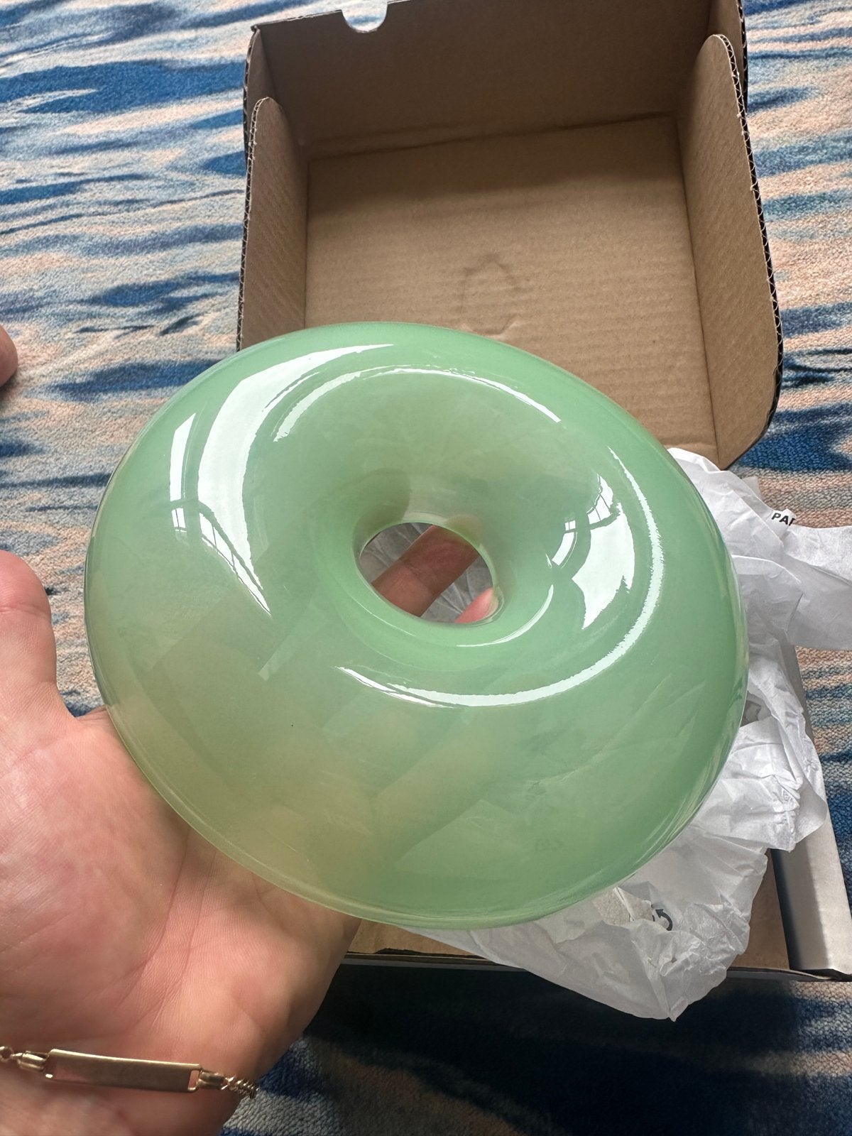 Sabine Marcelis Donut Schaal IKEA Varmblixt Mintgroen Nieuw, Schaal, Rond, Nieuw, Ophalen of Verzenden