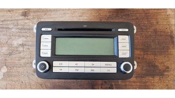 Radio CD Speler van een Volkswagen Golf, Gebruikt, -, Volkswagen, -