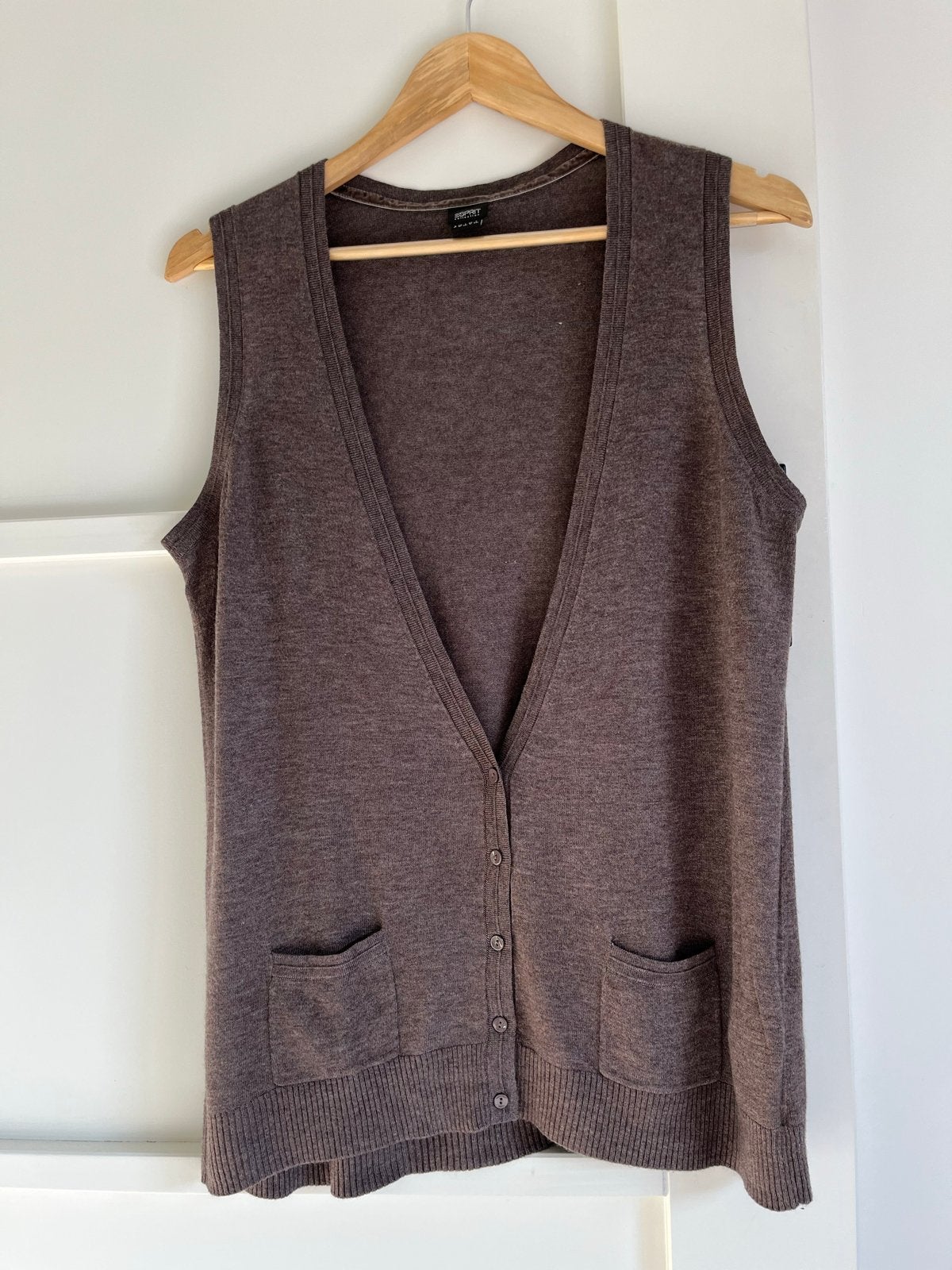 Esprit Collection mouwloos vestje maat XL, Kleding | Dames, Ophalen of Verzenden, Gedragen, Maat 46/48 (XL) of groter, Bruin