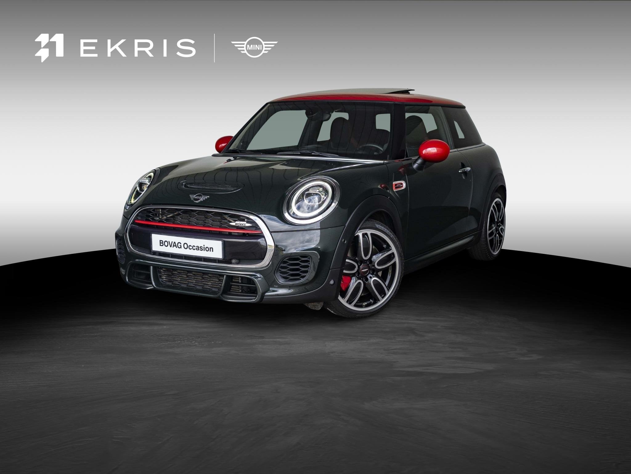 MINI 3-Deurs John Cooper Works Chili | Glazen panoramadak |, Auto's, Mini, Stof, Gebruikt, 4 cilinders, 4 stoelen