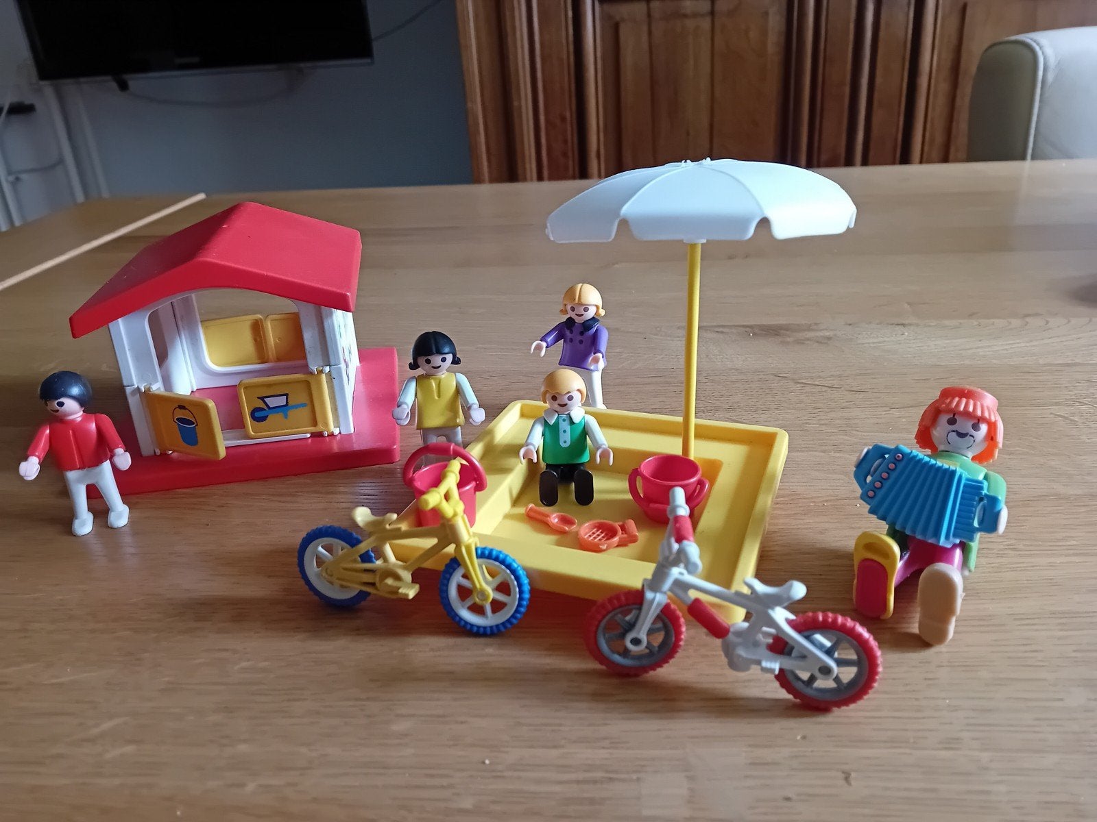 speelplaats playmobil, Kinderen en Baby's, Ophalen of Verzenden, Gebruikt
