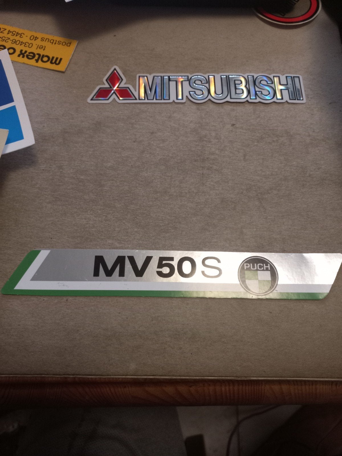 Puch MV50S / Sticker, Ophalen of Verzenden, Gebruikt