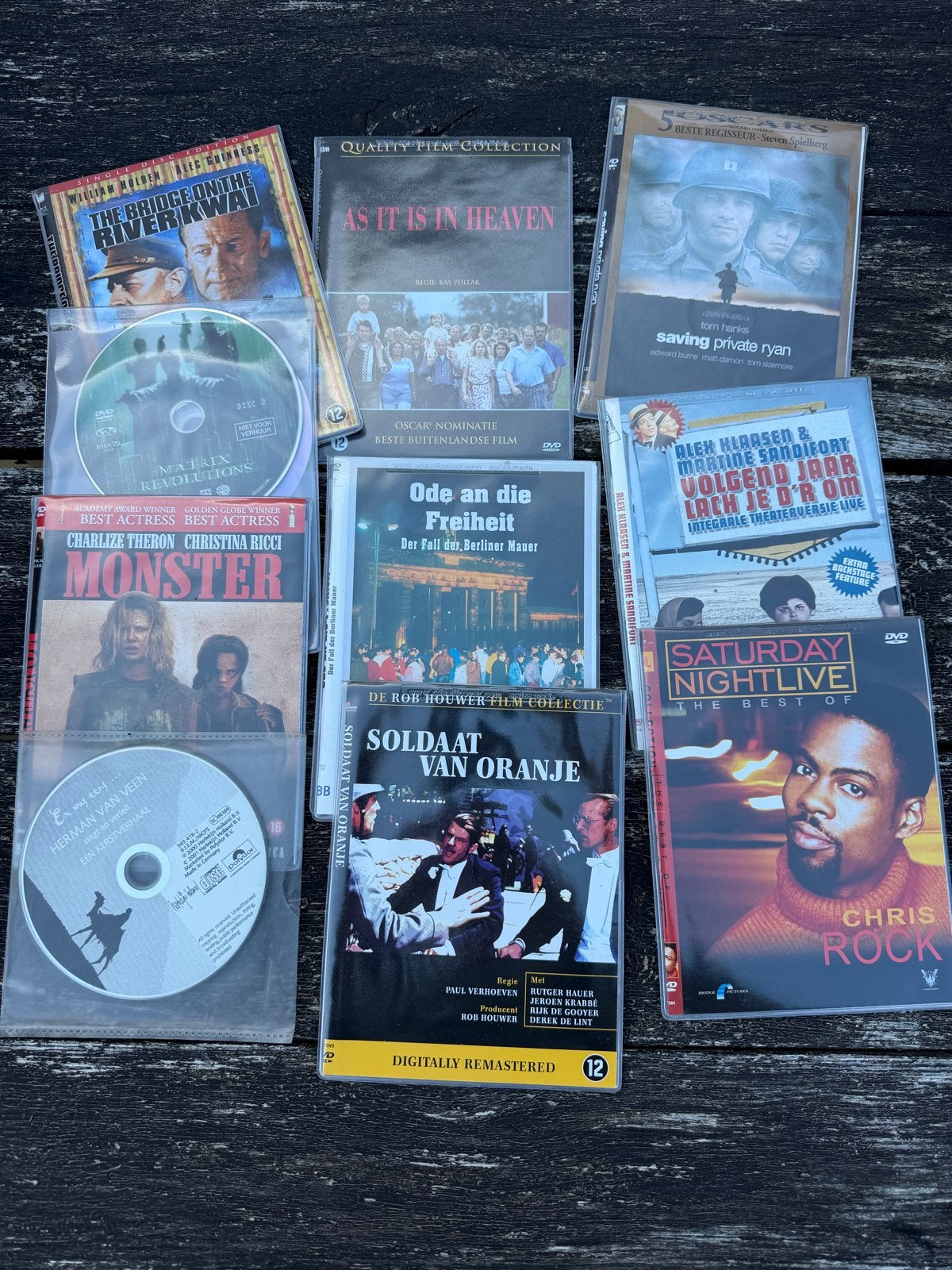 Diverse DVD 10x Collectie: Films, Documentaires & Comedy, Ophalen, Nederlands, Vanaf 12 jaar, Inclusief doosje