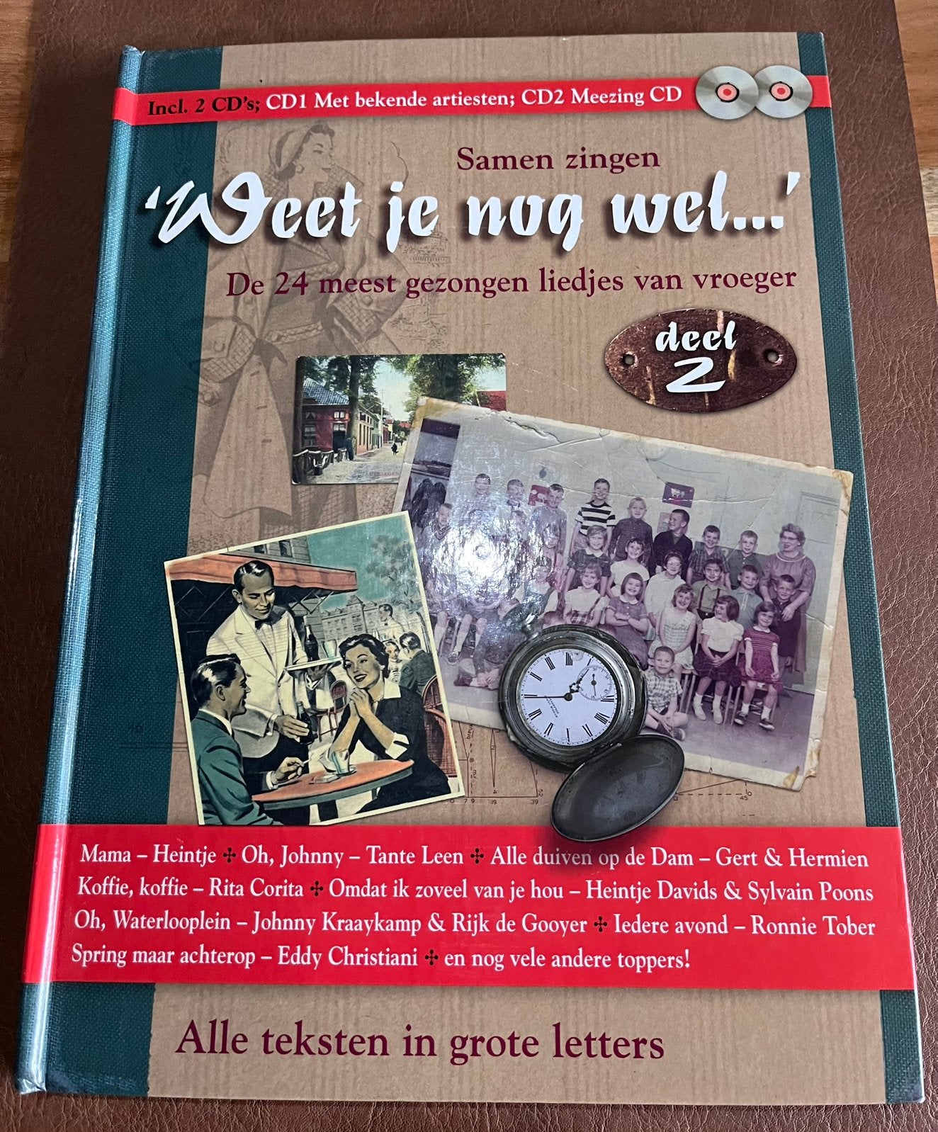 Boek + 2CD’s - Weet je nog wel… - De 24 meest gezongen liedj, Ophalen of Verzenden, Gelezen, Algemeen