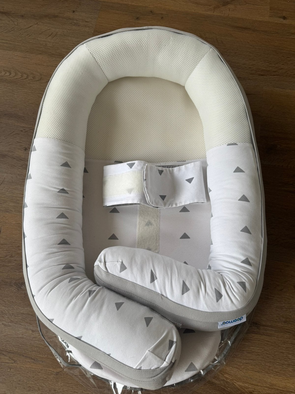 Doomoo cocoon babynestje grijs, Ophalen, Gebruikt, Overige typen