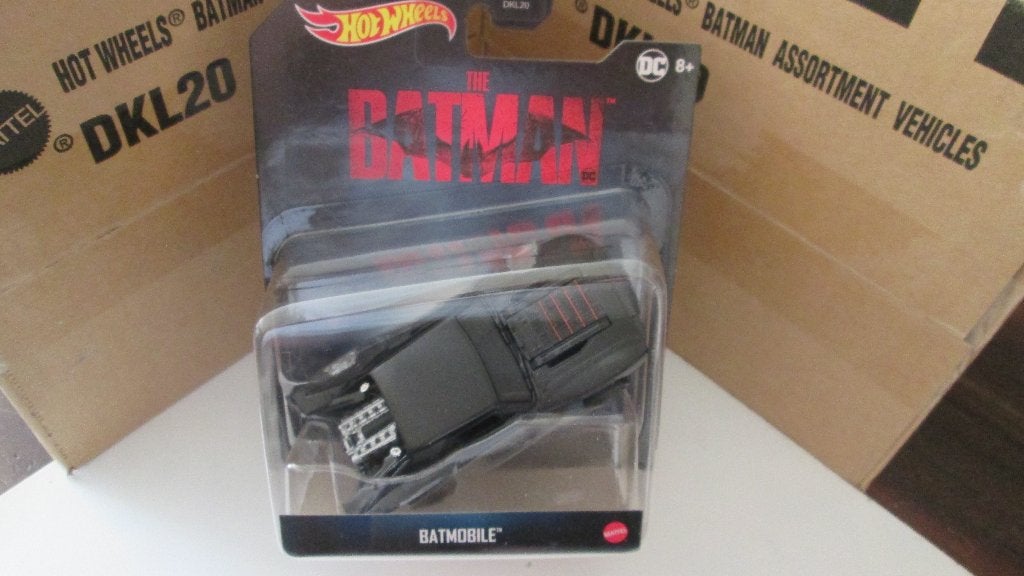 Hot Wheels Batmobiel The Batman 1:50 !!!, Ophalen of Verzenden, Nieuw, Auto, Overige merken
