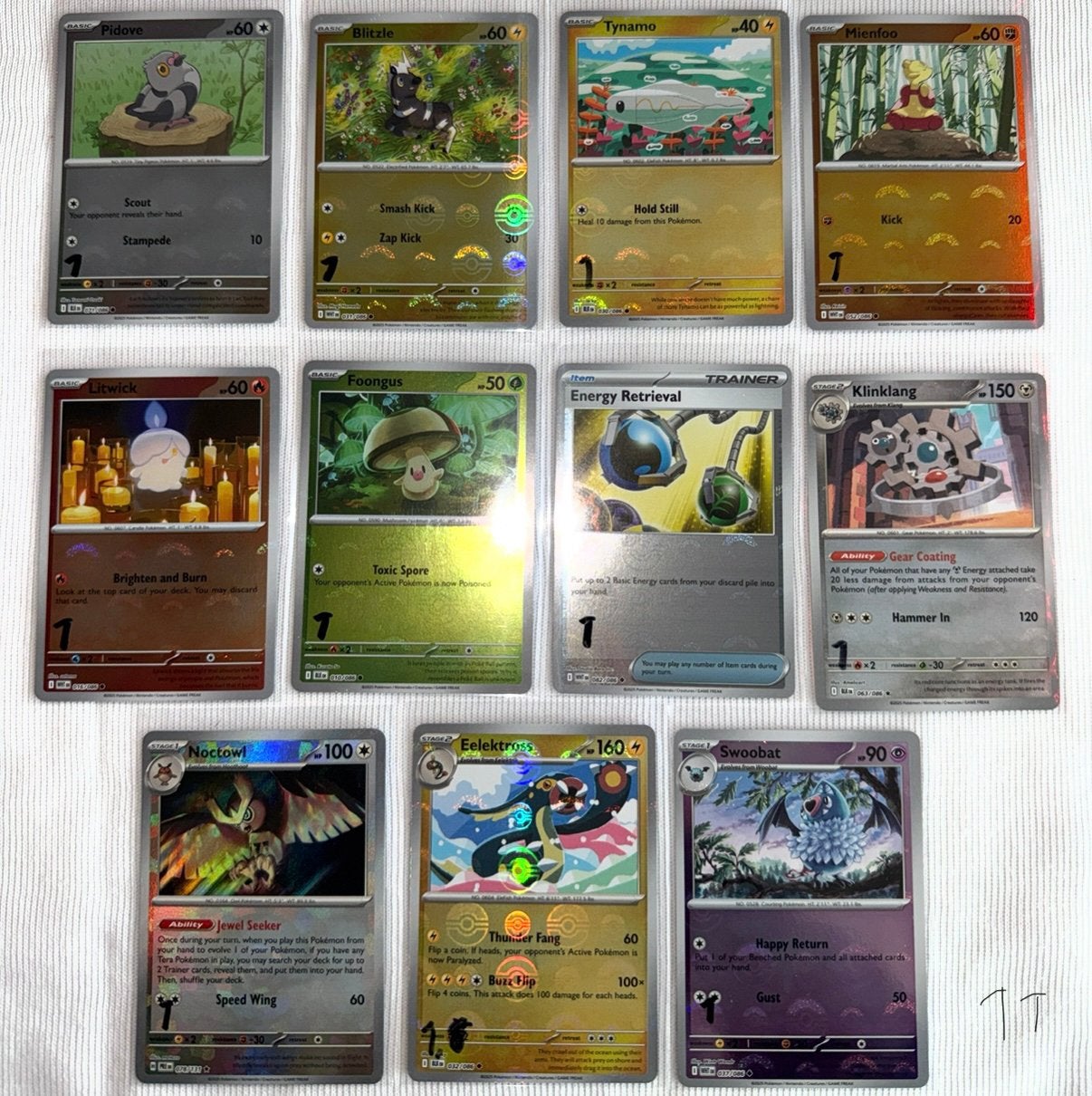 Lotje random Pokémon kaarten, Ophalen of Verzenden, Nieuw, Meerdere kaarten