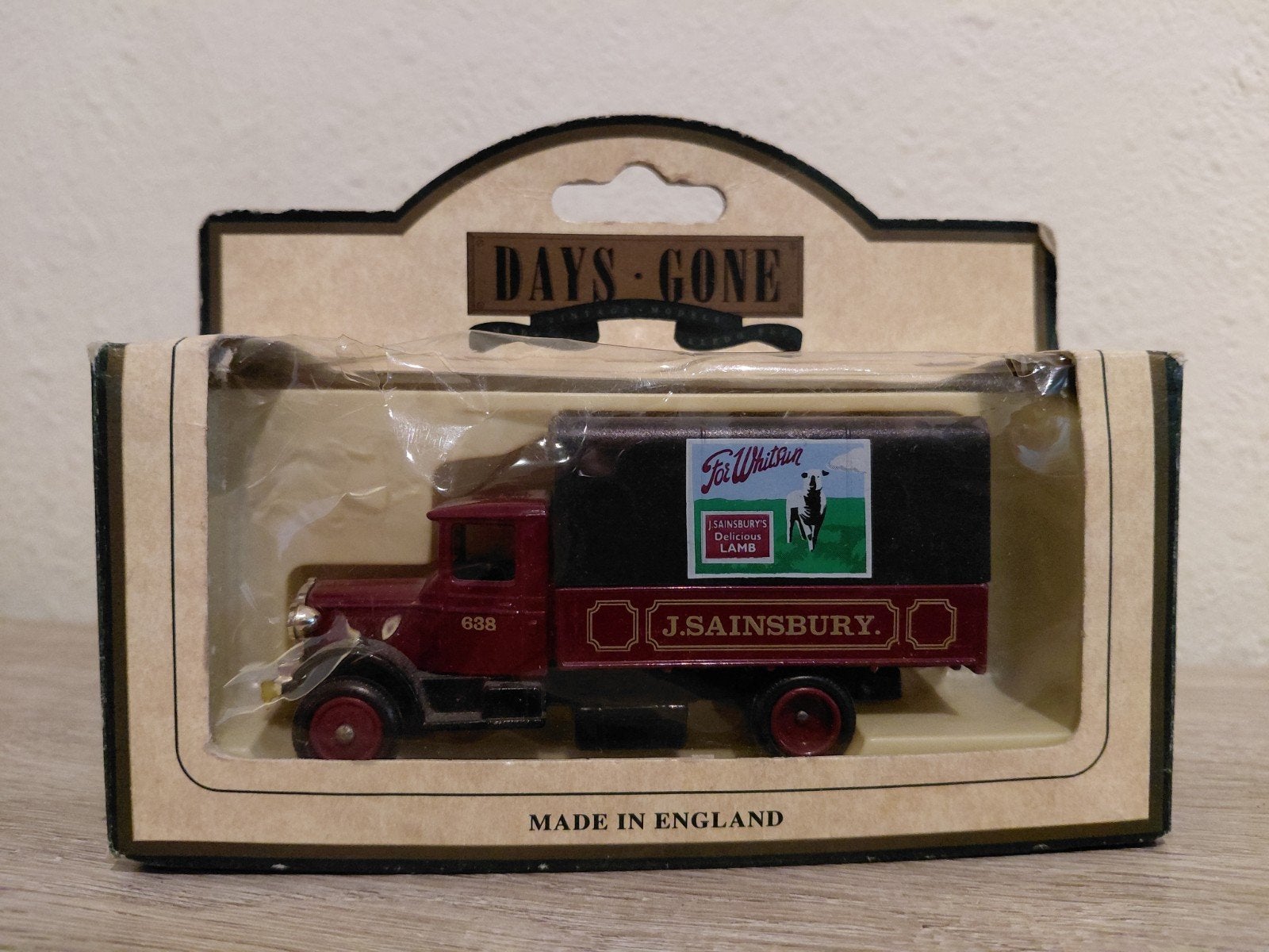 'Sainsbury's' 1934 Mack Canvas Back Truck, Overige merken, 1:50 of kleiner, Verzenden, Zo goed als nieuw