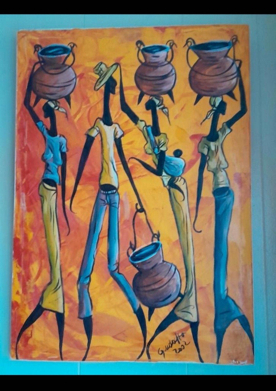 Canvas Africa, Ophalen of Verzenden