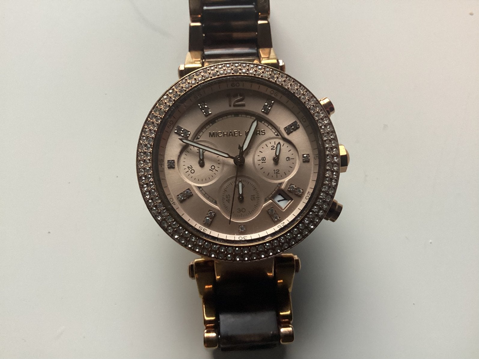 Micael Kors horloge, Overige merken, Staal, Gebruikt, Staal