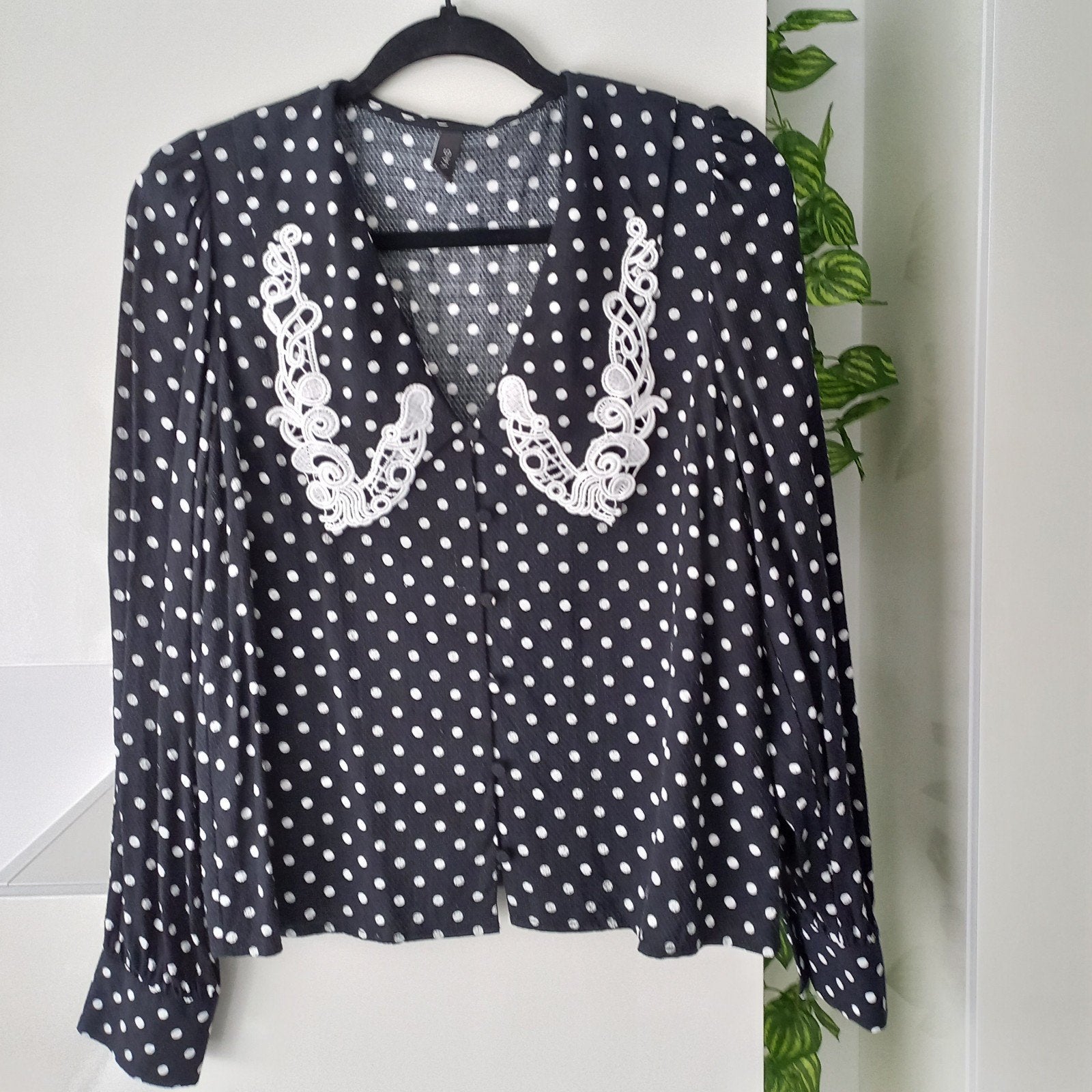 super mooie blouse van Yas maat S koopje nu, Kleding | Dames, Blouses en Tunieken, Zwart, Ophalen of Verzenden, Zo goed als nieuw