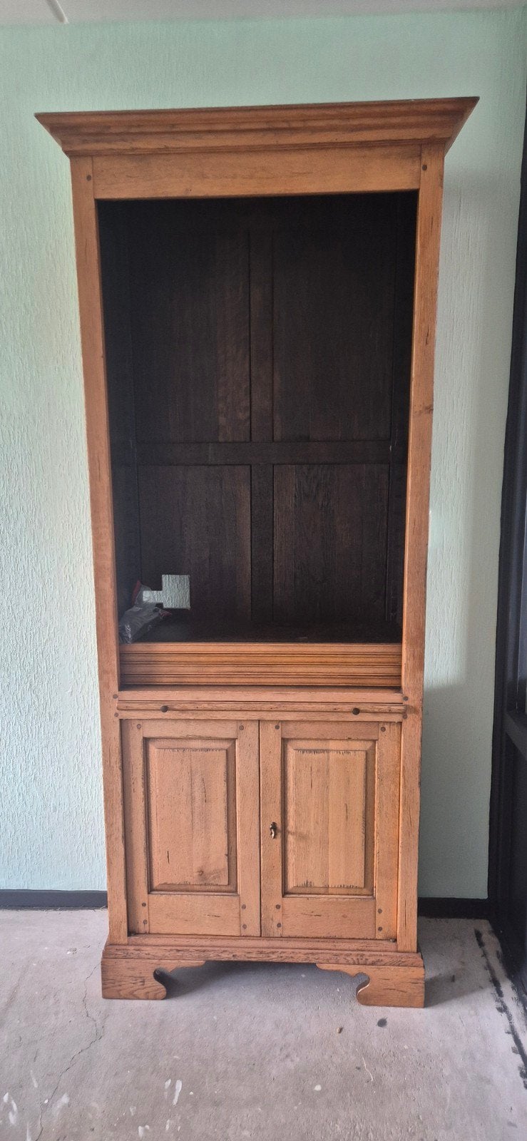 Vintage houten kast  MOET NU WEG!, Ophalen