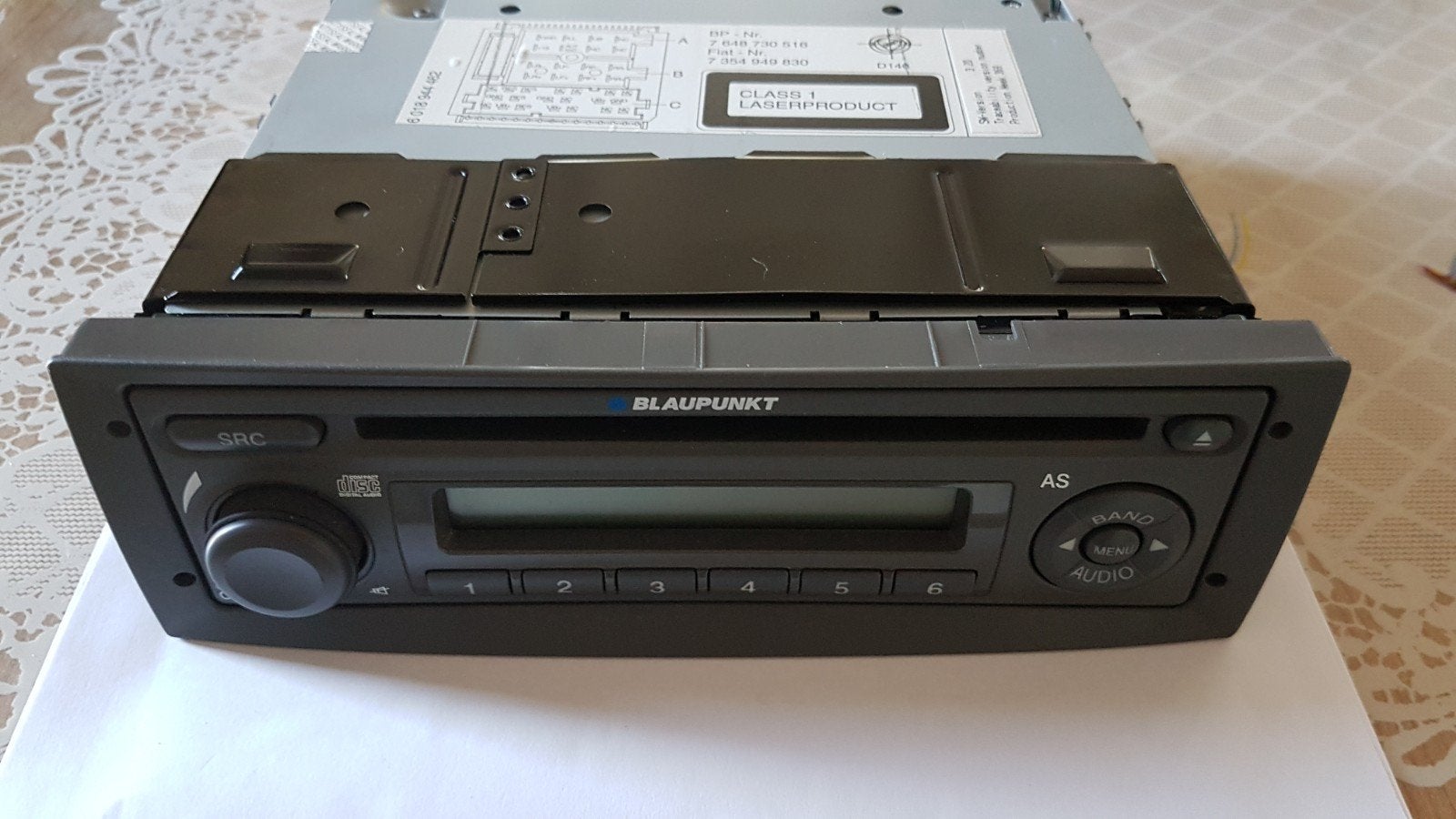 Blaupunkt Auto Radio Cd speler 4x50 watt, Ophalen, Zo goed als nieuw