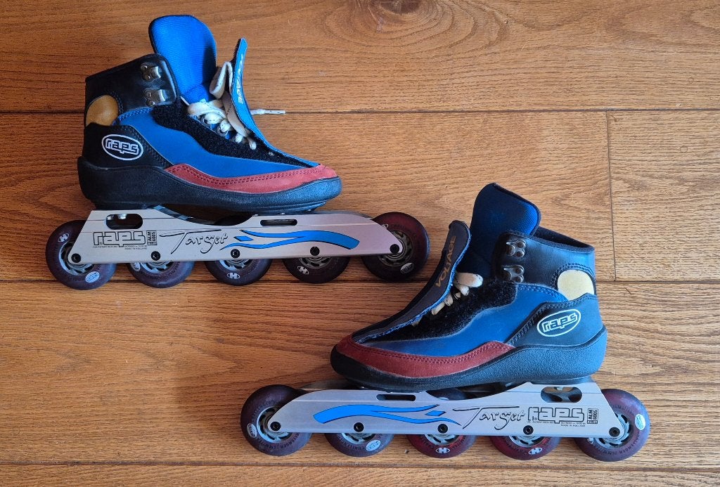 Skeelers: Raps Voltage maat 39, Sport en Fitness, Ophalen, Zo goed als nieuw, Inline skates 5 wielen