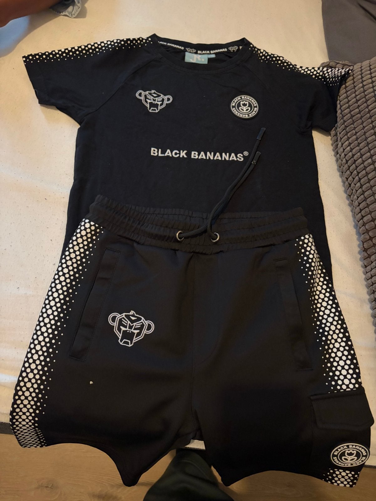 Black Bananas Zomer Set - T-shirt & Korte Broek, Ophalen of Verzenden, Gebruikt, Jongen, Setje