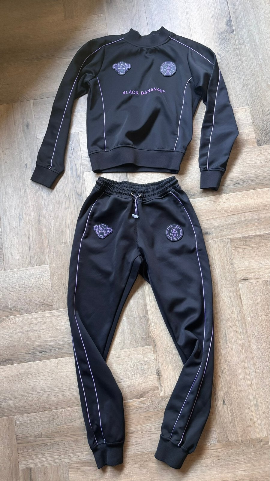 Black Bananas trainingspak maat XS. Origineel!, Ophalen of Verzenden, Zo goed als nieuw, Maat 34 (XS) of kleiner, Zwart