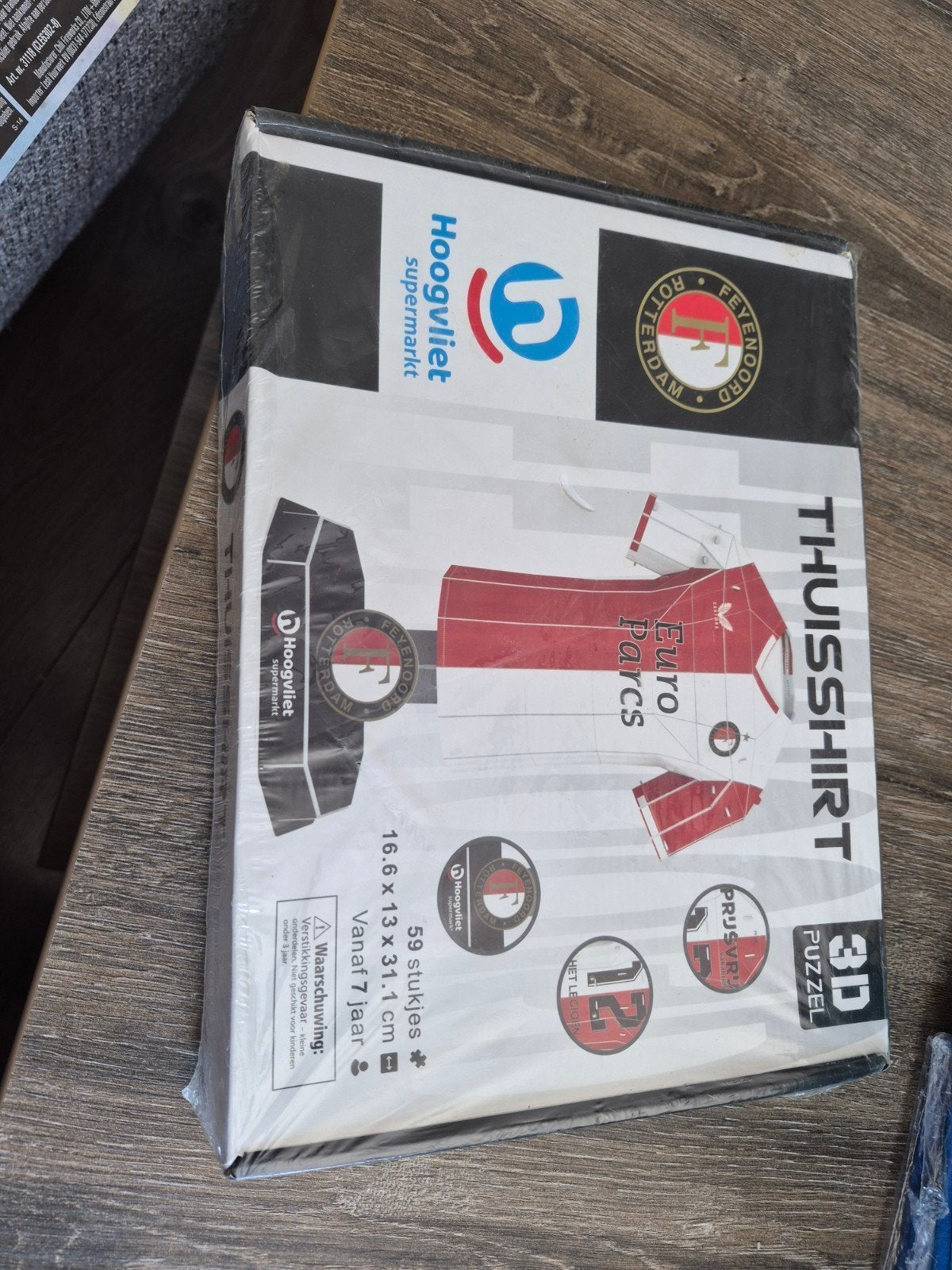 Nieuw 3d puzzel feyenoord, Ophalen of Verzenden, Minder dan 500 stukjes, Nieuw, Rubik's of 3D-puzzel