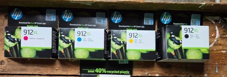 HP cartridges 912, Ophalen of Verzenden, Nieuw, Cartridge, HP (ORIGINEEL)