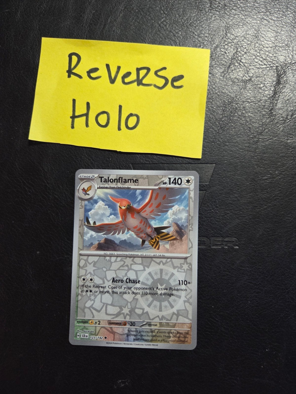 Talonflame 123/142 Stellar crown, Ophalen of Verzenden, Zo goed als nieuw