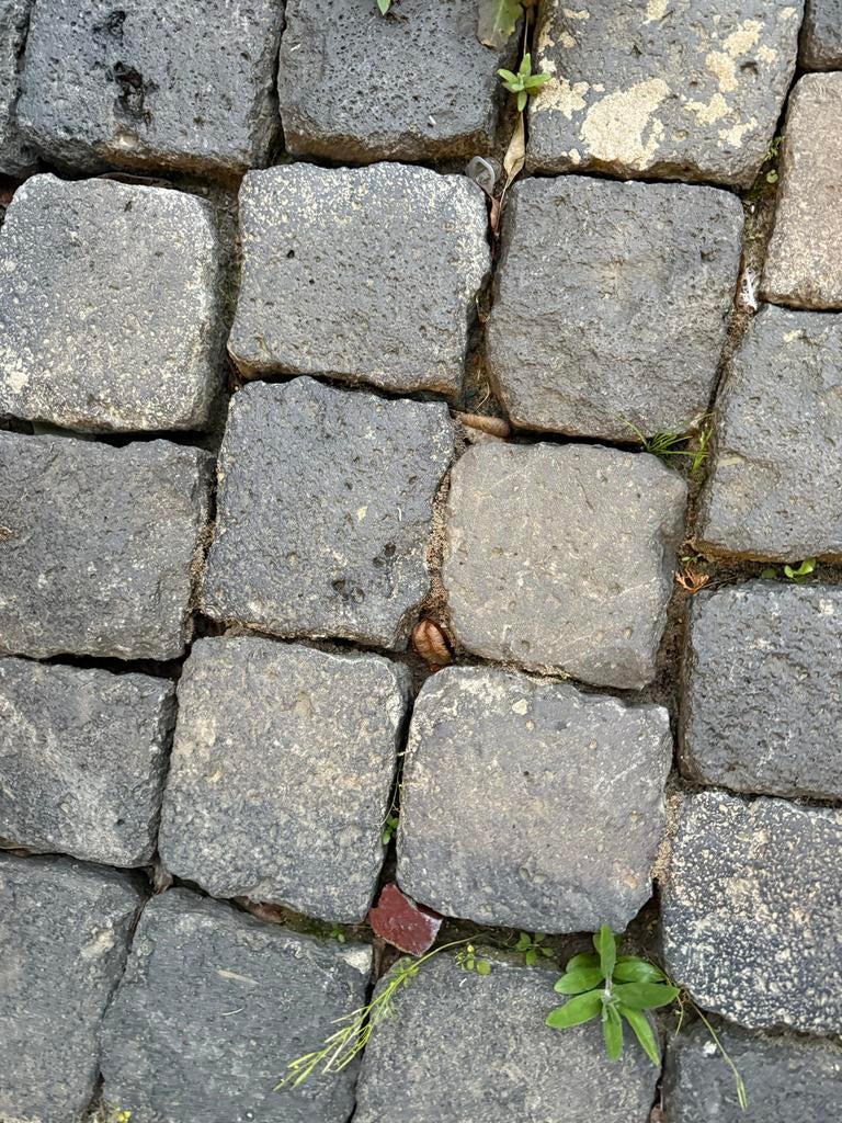 Oude Kasseien - Authentieke Bestrating voor Tuin of Oprit, Tuin en Terras, Tegels en Klinkers, Ophalen, Gebruikt, Overige typen