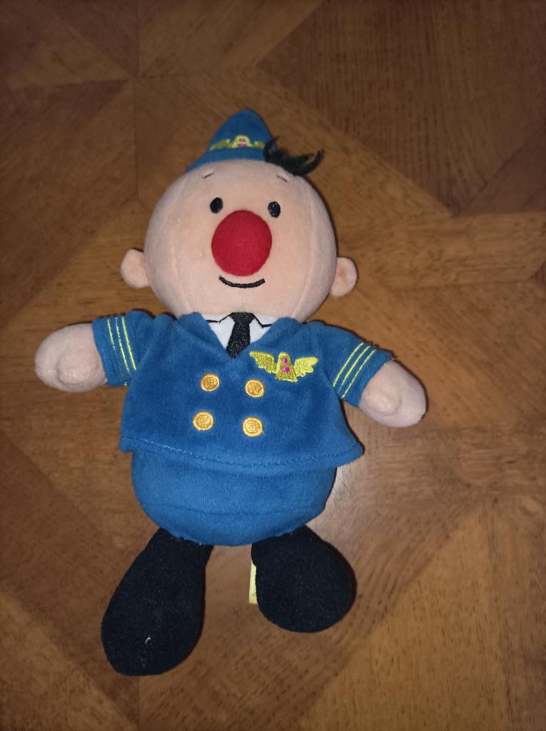Bumba pluche knuffel piloot 20cm, Overige karakters, Ophalen of Verzenden, Zo goed als nieuw, Overige typen
