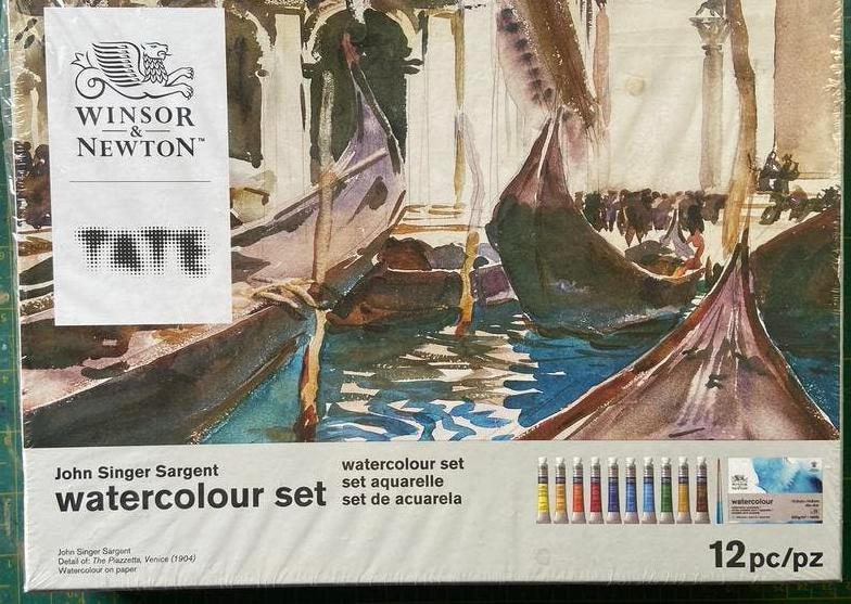 Winsor & Newton John Singer Sargent Aquarel Set, Verzenden, Nieuw, Waterverf