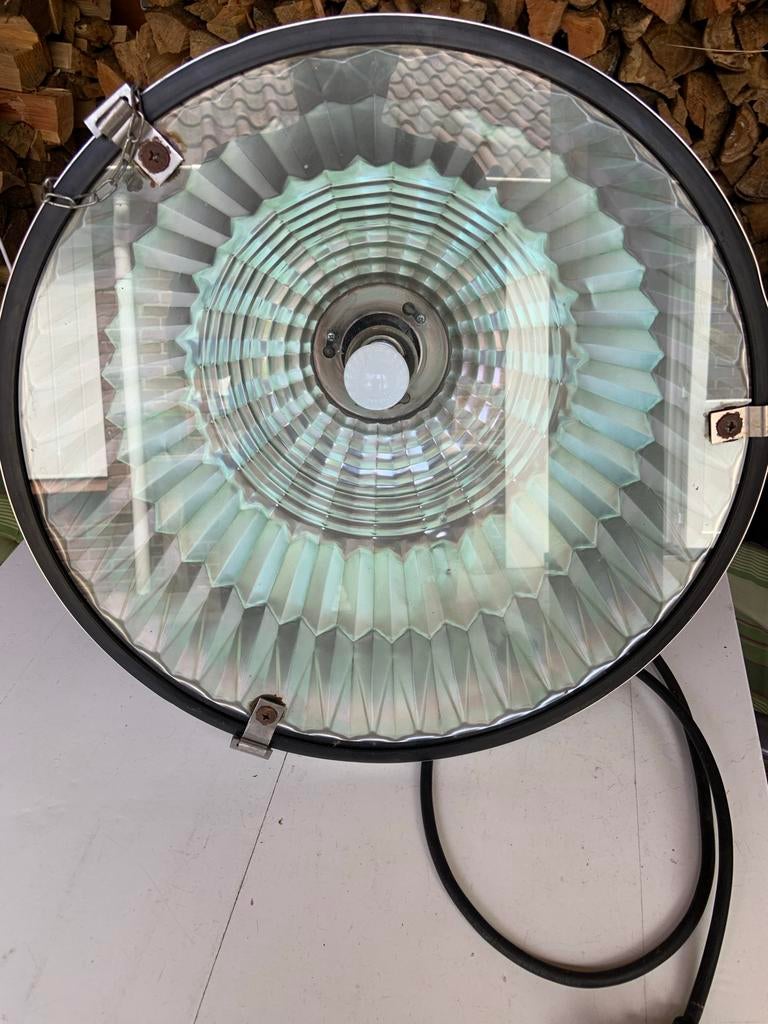 Grote industriële hanglamp, Ophalen, Gebruikt, Metaal, 50 tot 75 cm