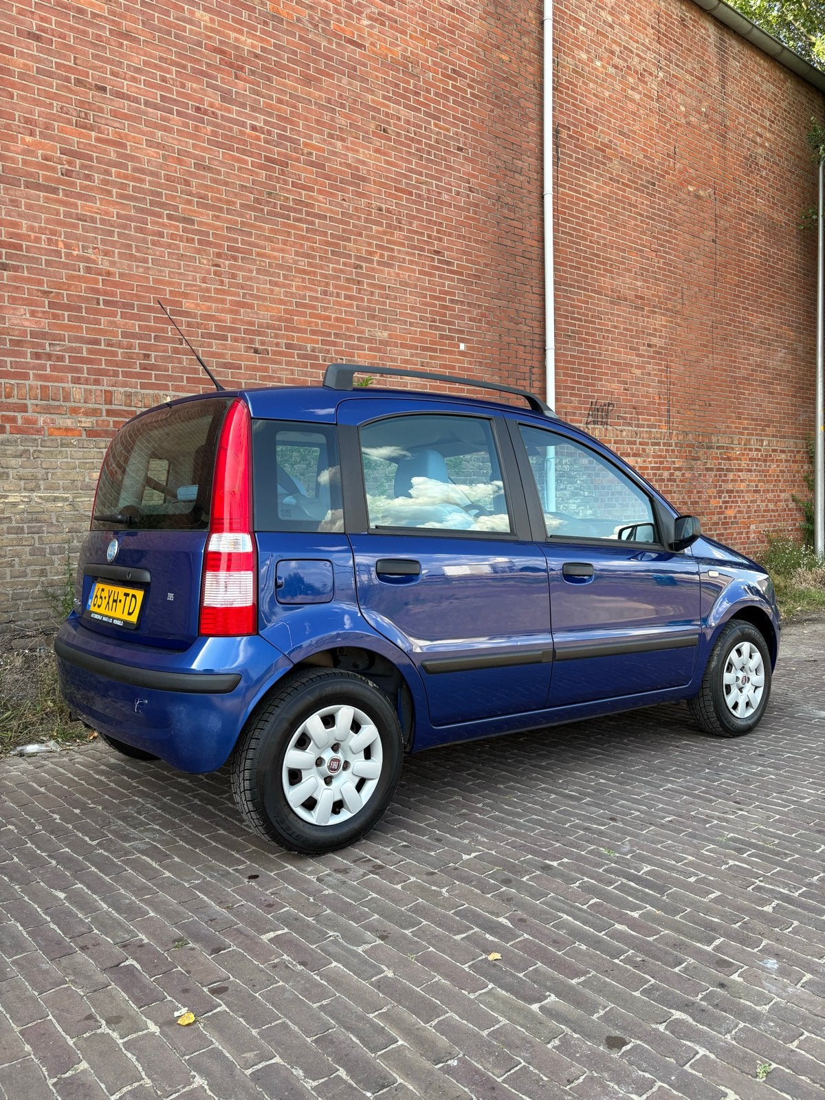 Fiat Panda 1.2 44KW 2007 Blauw WEINIG KILOMETERS, Auto's, Fiat, Voorwielaandrijving, Origineel Nederlands, Handgeschakeld, Particulier