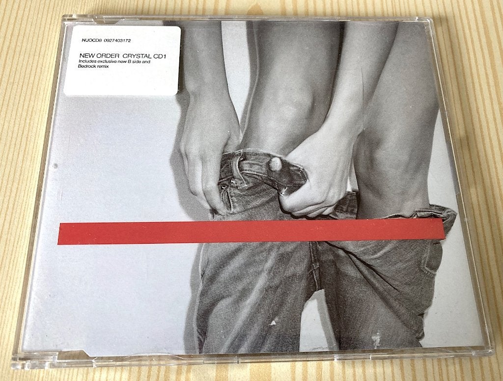 CD Single New Order - Crystal (CD 1 of 2), Ophalen, Zo goed als nieuw, Rock en Metal