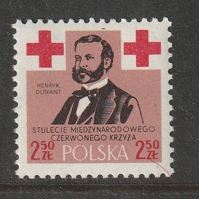 Polen 1959 - Rode Kruis, Ophalen, Polen, Postfris