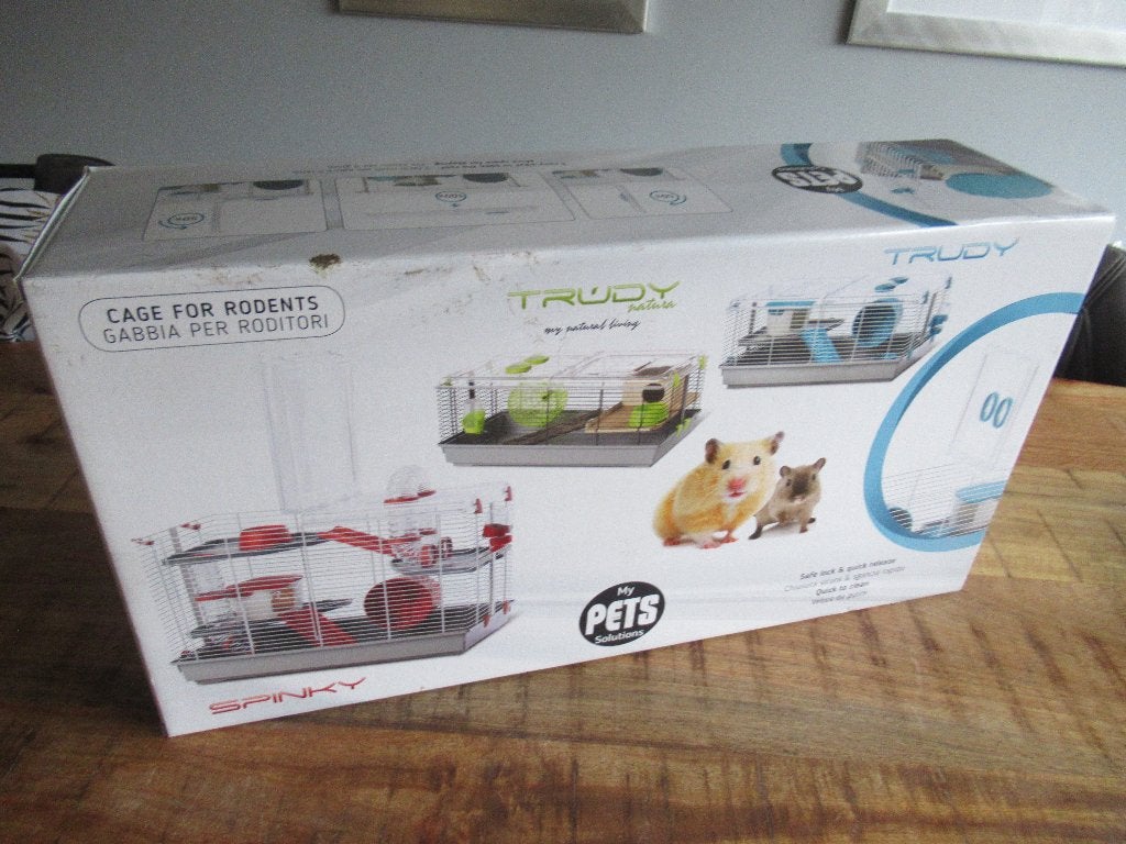 NIEUW! My Pets solutions Trudy knaagdierkooi cavia hok kooi, Minder dan 60 cm, Kooi, Ophalen of Verzenden, Cavia