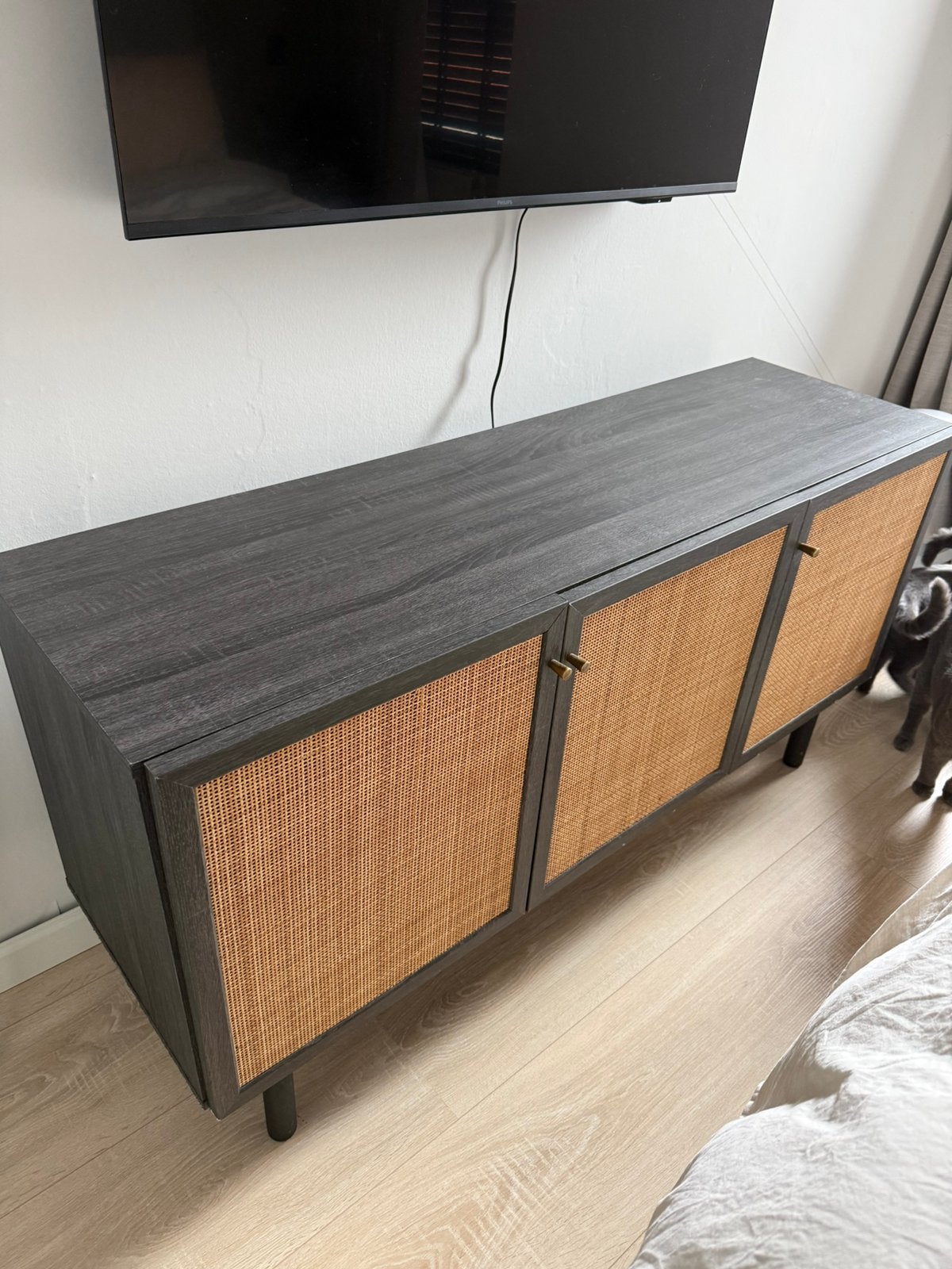 Rotan kastje, Huis en Inrichting, Kasten | Dressoirs, Ophalen, Gebruikt, 25 tot 50 cm, 50 tot 100 cm