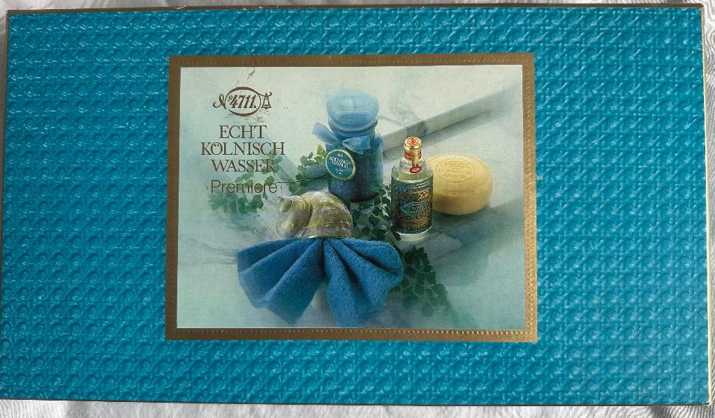 Eau de cologne 4711 giftset collectors item, Ophalen, Nieuw, Parfumfles, Gevuld