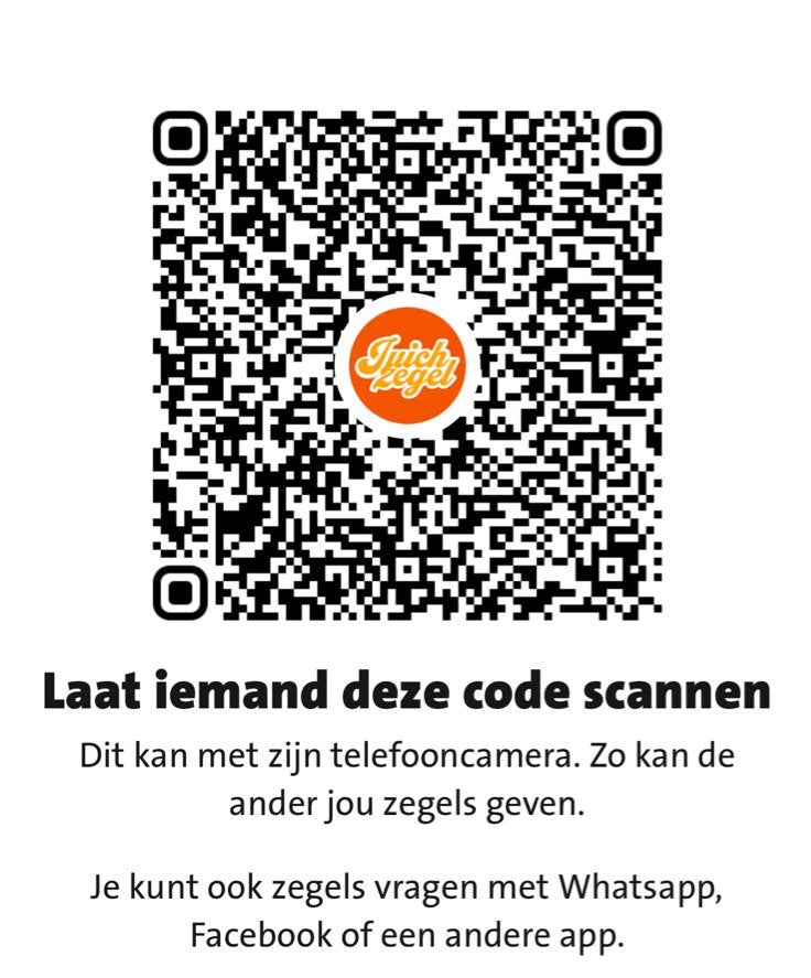 Gezocht: Jumbo Juich zegels (QR code scannen), Ophalen, Nieuw