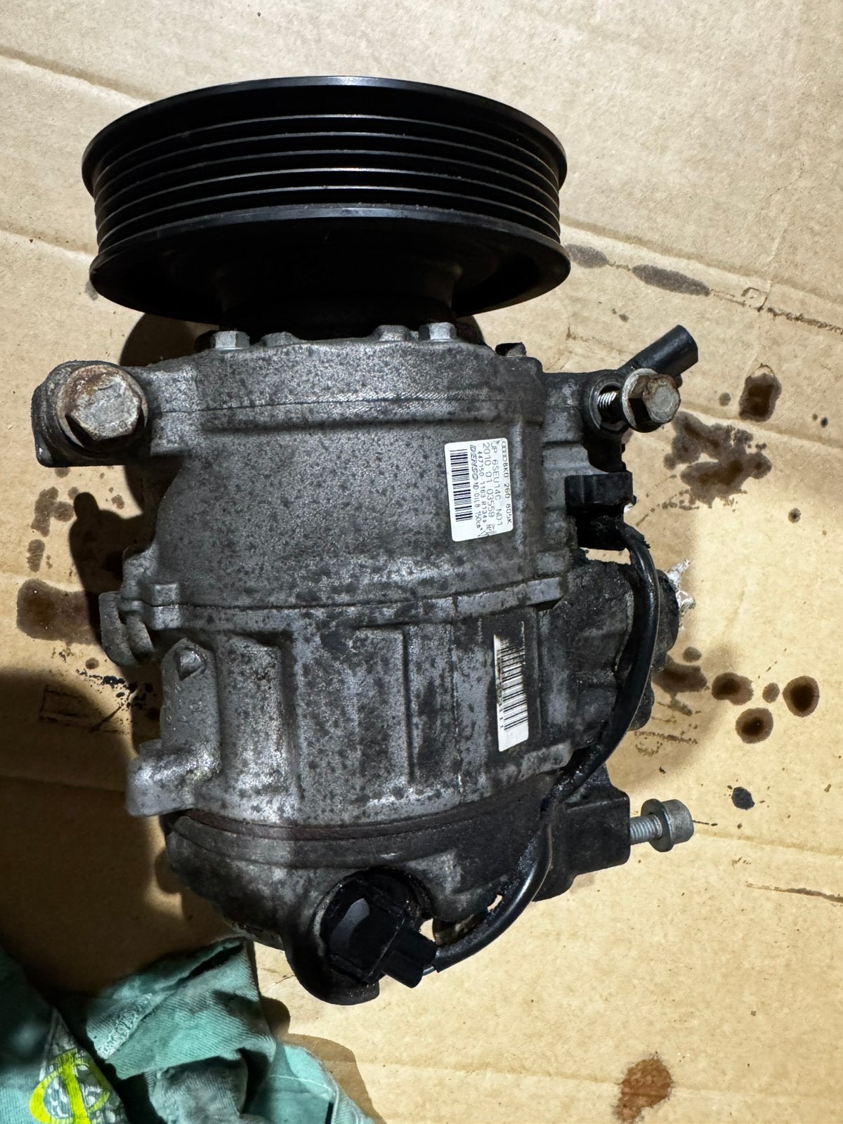 Aircopomp Audi S5 3.0 TFSI CAKA MOTOR 2010, Ophalen of Verzenden, Audi