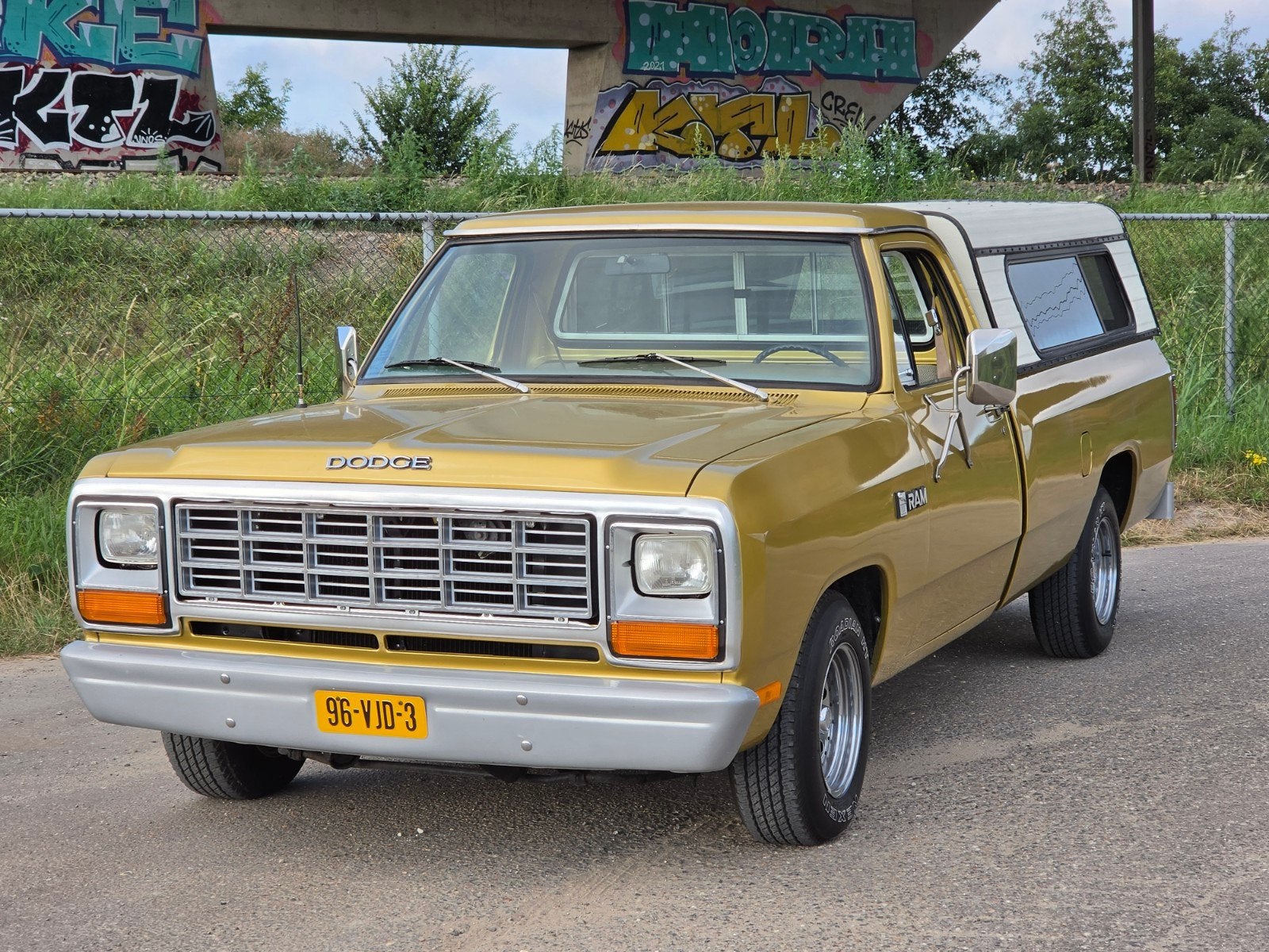 1981 Dodge Ram 150 Pickup V8 wegenbelastingvrij  LPG APK, Auto's, Automaat, Bedrijf, Te koop