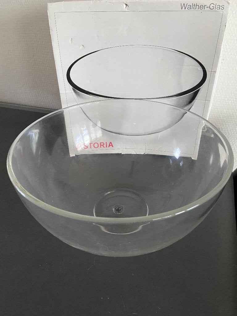 Walther glas salade kom groot model280Mm/11 Astori, Ophalen of Verzenden, Nieuw, Glas