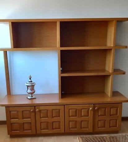 Antieke vintage boekenkast of wandkast, Huis en Inrichting, Ophalen, Gebruikt, 150 tot 200 cm, 150 tot 200 cm