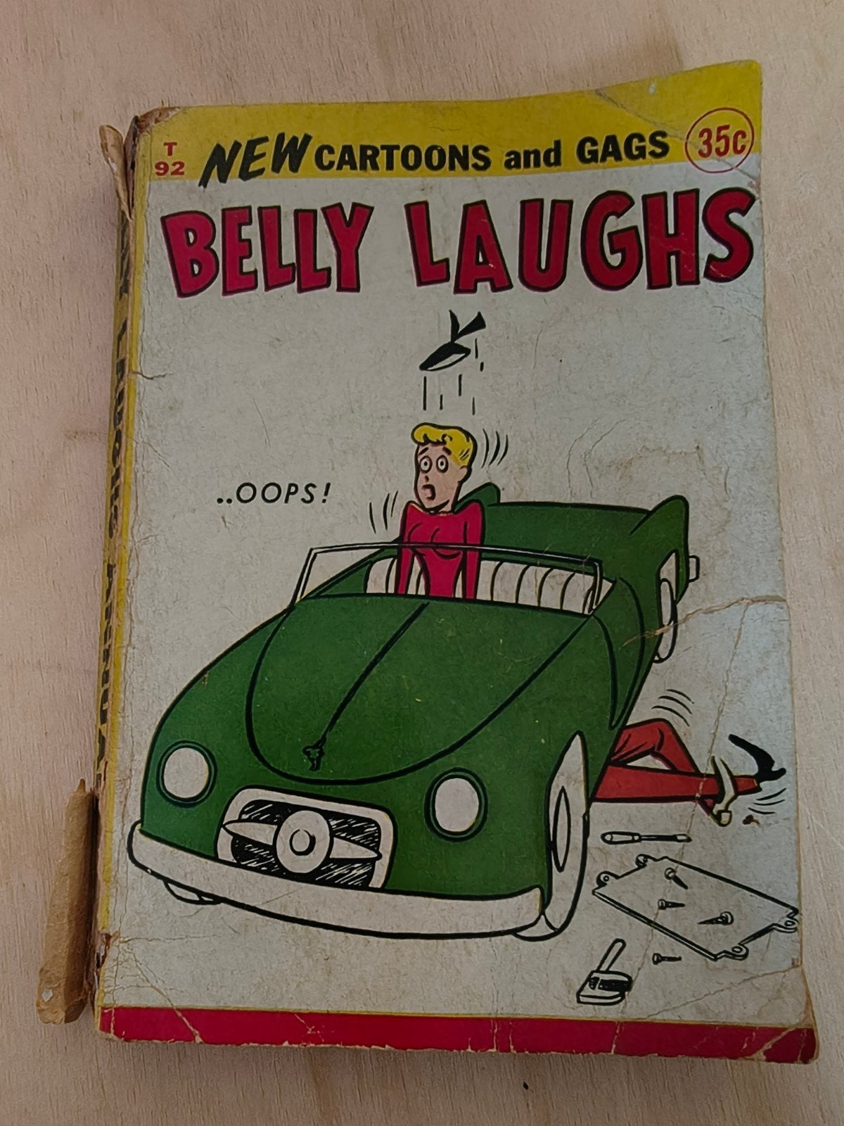 Belly Laughs Cartoon., Amerika, Ophalen of Verzenden, Gelezen, Eén comic