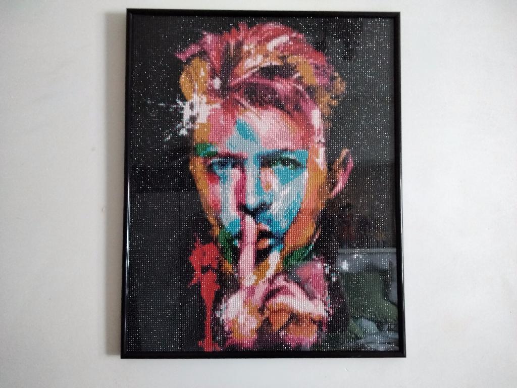 David Bowie Legendarisch Iconisch Portret MUST-HAVE DIY, Antiek en Kunst, Ophalen