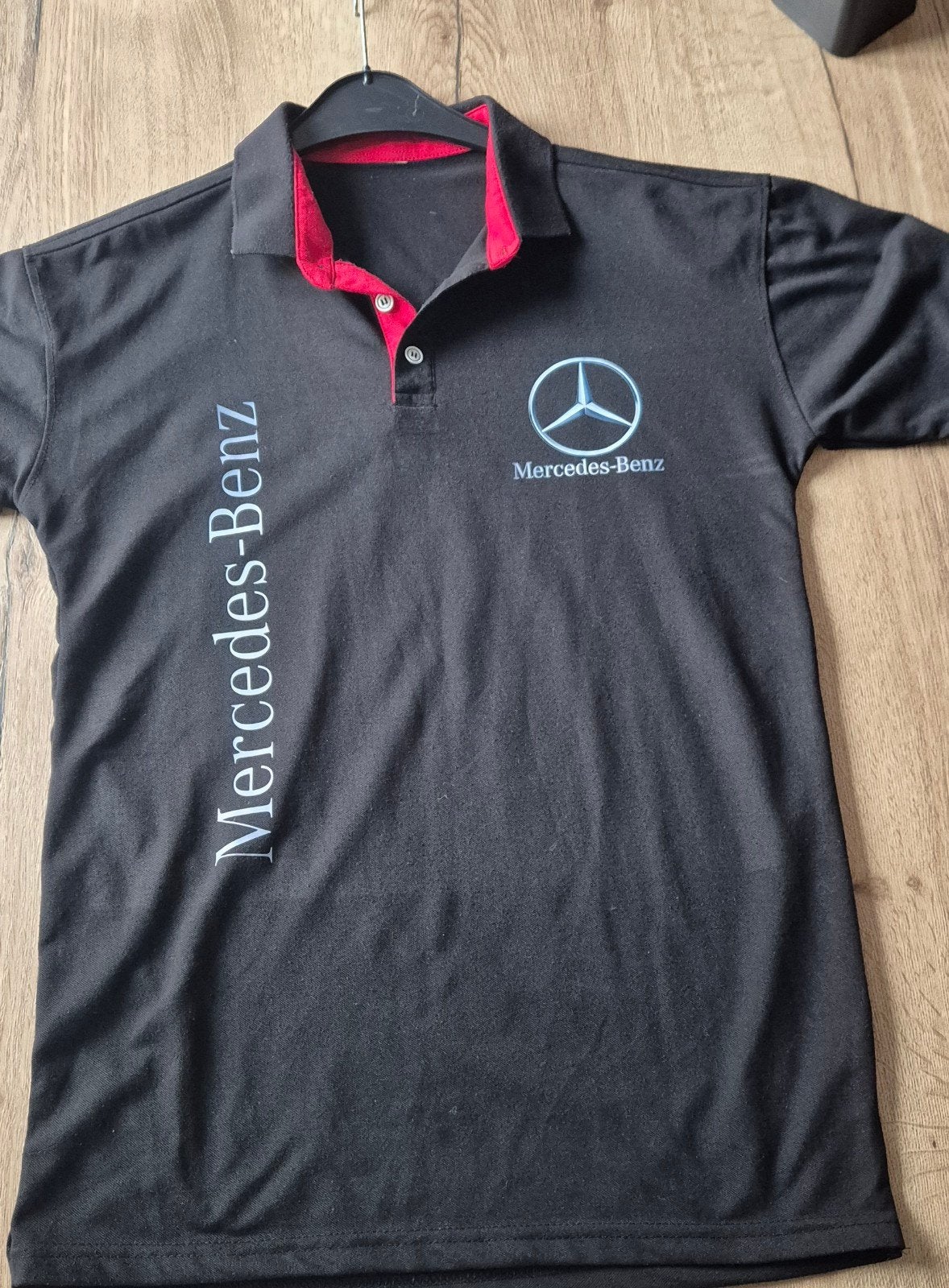 Mercedes T-shirt voor Heren - Maat M, Kleding | Heren, T-shirts, Gedragen, Maat 48/50 (M), Zwart, Ophalen of Verzenden