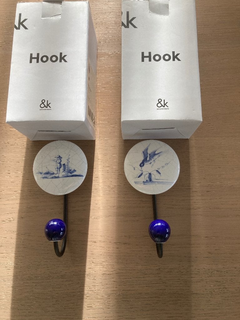 2x wandhaak &K (Klevering) nieuw in doos, Overige stijlen, Verzenden, Nieuw, Overige typen