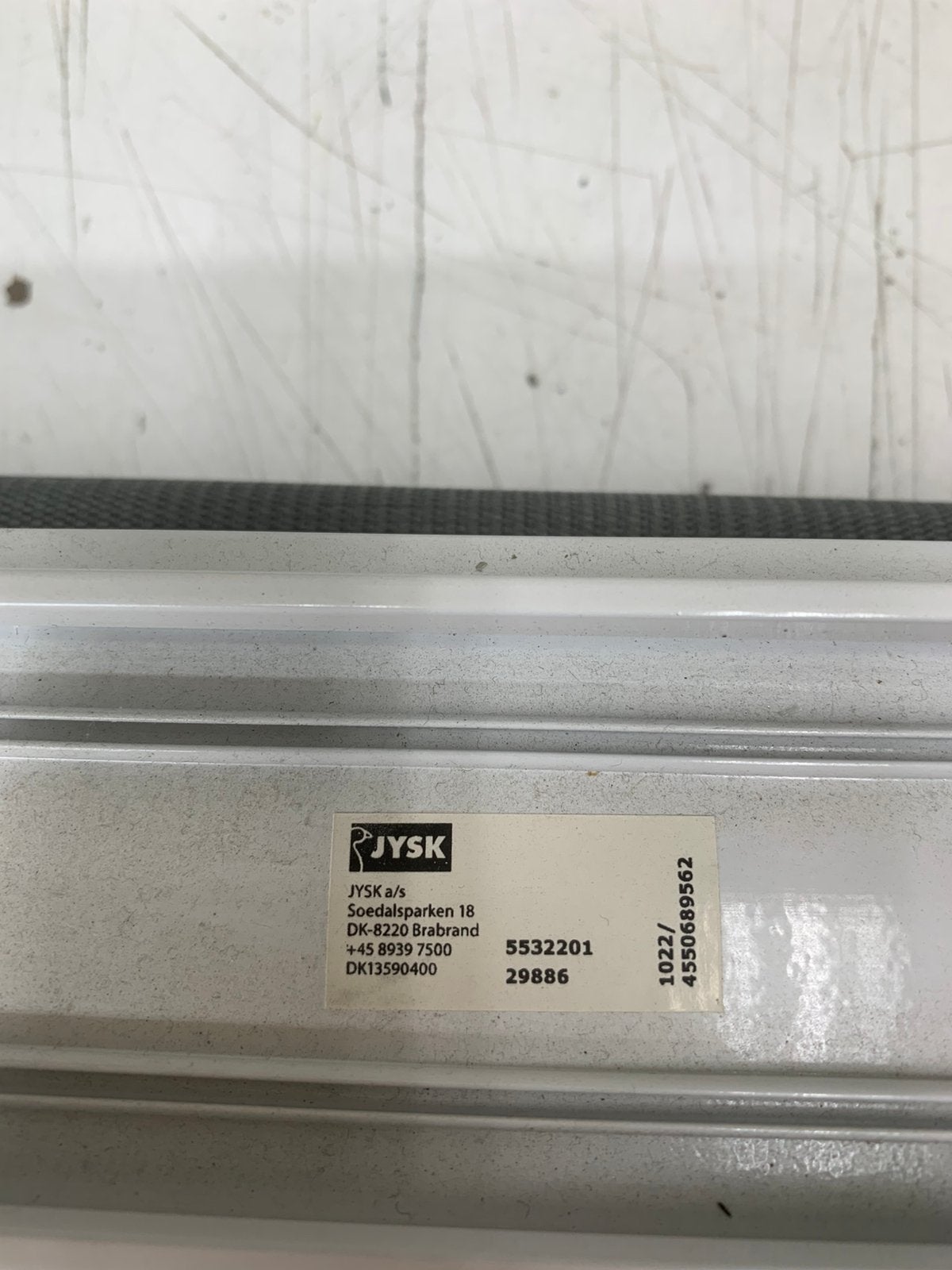 Duo rolgordijnen 80x180 grijs Jysk, Huis en Inrichting, Stoffering | Gordijnen en Lamellen, Ophalen, Zo goed als nieuw, Grijs