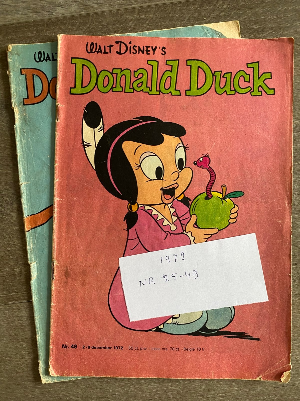Walt Disney's Donald Duck - Nr. 25 + 49 (1972), Eén stripboek, Ophalen of Verzenden, Gelezen