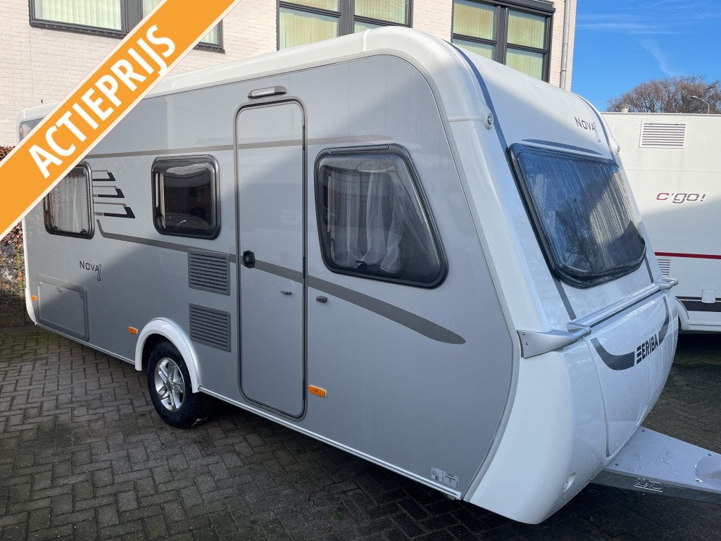 Eriba Nova Light 442 2025 AANBIEDING, Caravans en Kamperen, Caravans, Bedrijf, Tot en met 3, 5 tot 6 meter, Eriba