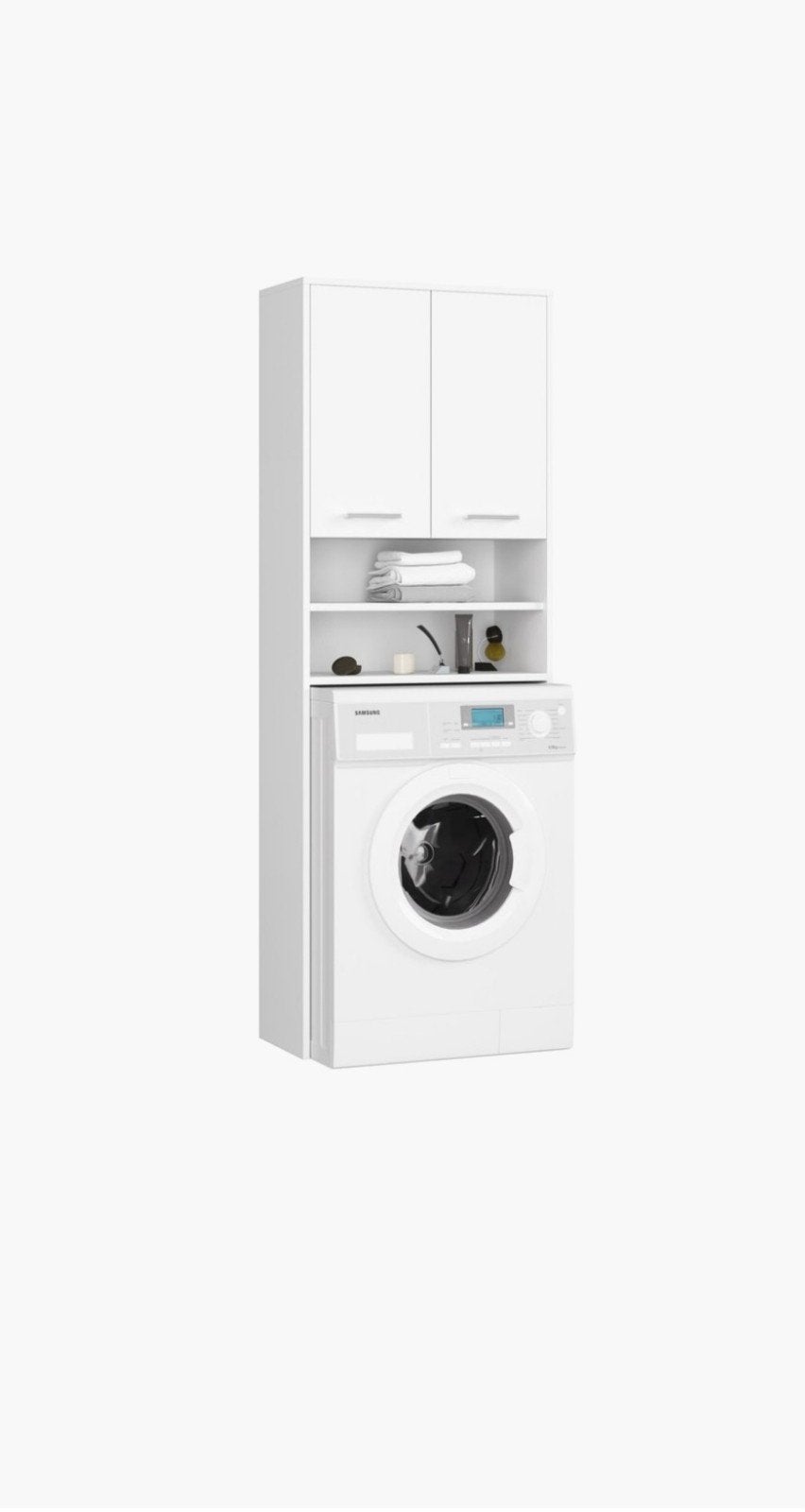 Wasmachine kast., Ophalen of Verzenden, Zo goed als nieuw, 25 tot 50 cm