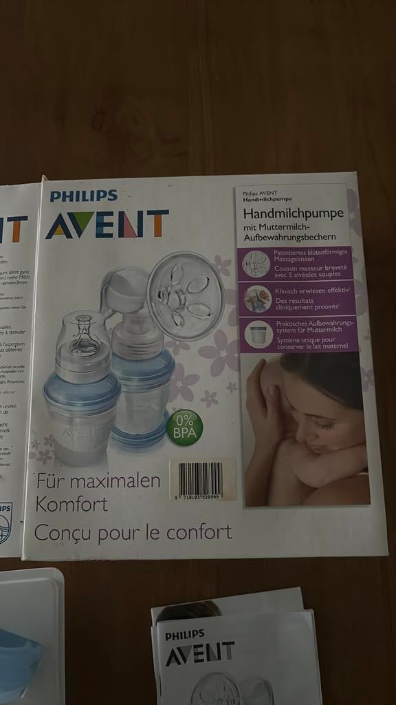 Avent borstkolf handmatig, Ophalen, Zo goed als nieuw, Borstkolf