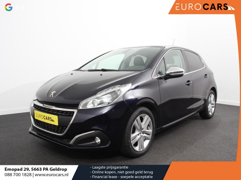 Peugeot 208 1.2 PureTech 110pk Automaat Allure Cruise contro, Auto's, Peugeot, Stof, Gebruikt, Euro 6, 1199 cc