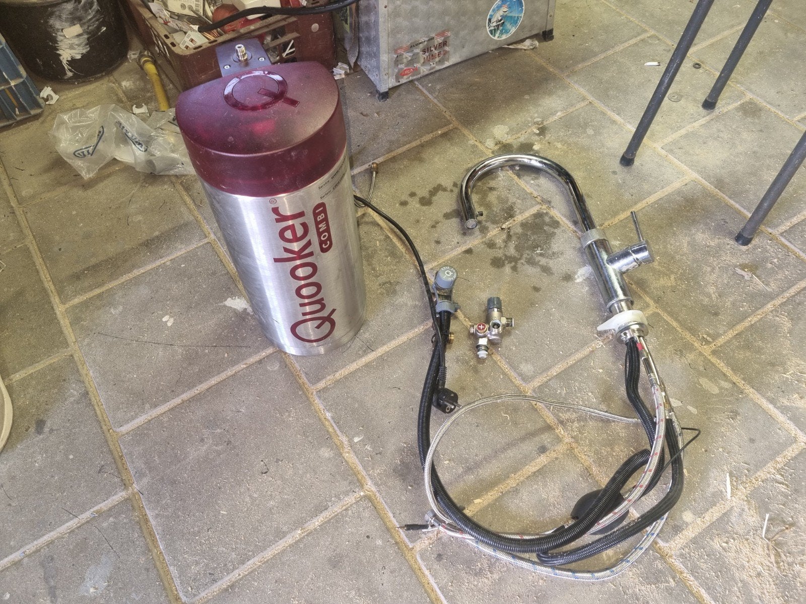 quooker combi+ met flex kraan en inlaat combinatie, Doe-het-zelf en Verbouw, Geisers en Boilers, Minder dan 20 liter, Ophalen