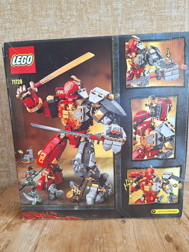 Ninjago Vuursteen robot, Lego, Ophalen of Verzenden, Zo goed als nieuw, Compleet